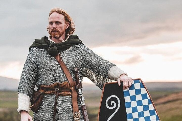 Iron Age Warrior over looking Hadrian's Wall